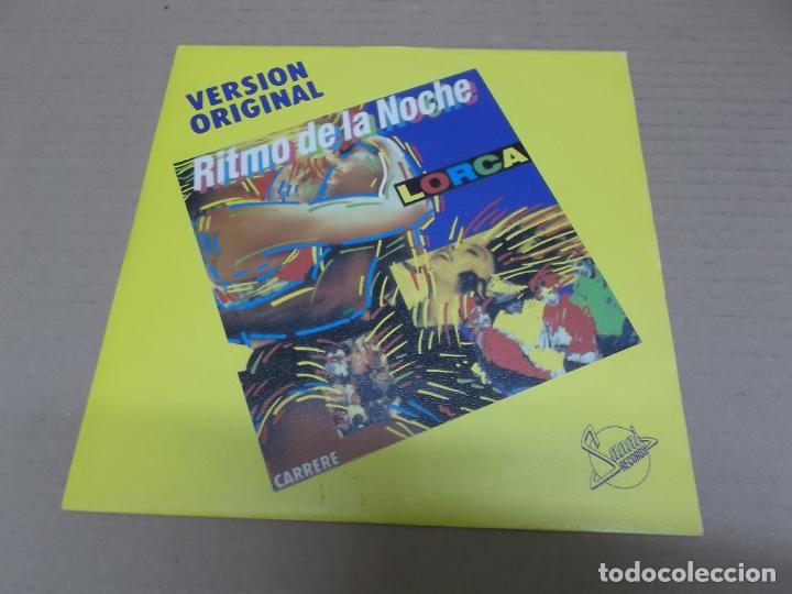 Discos de vinilo: LORCA (SINGLE) RITMO DE LA NOCHE A&Ntilde;O 1990 - Foto 1
