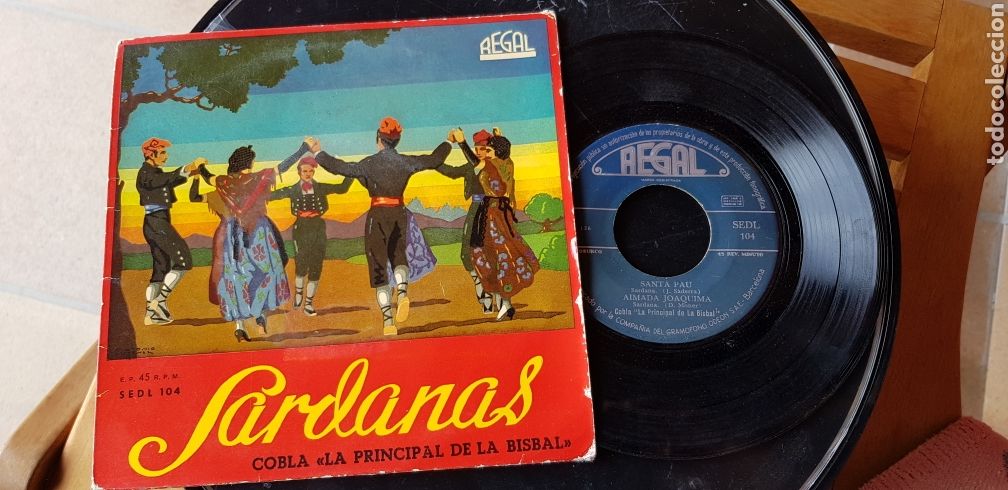 Discos de vinilo: Sardanas Cobla La Principal de la Bisbal - Foto 3