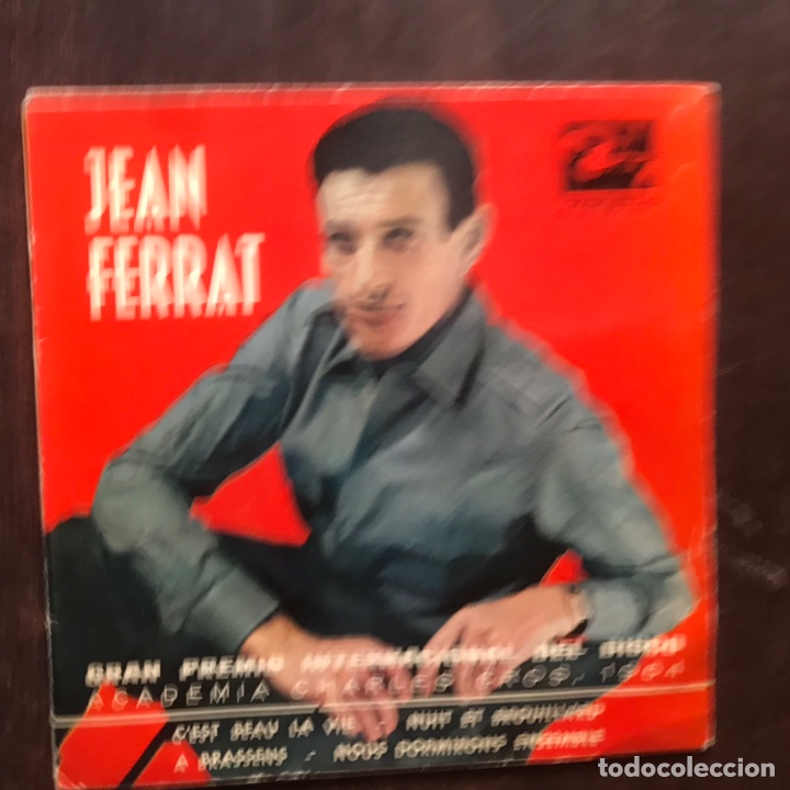 Discos de vinilo: Jean Ferrat. Gran Premio internacional del disco. Dif&iacute;cil - Foto 1