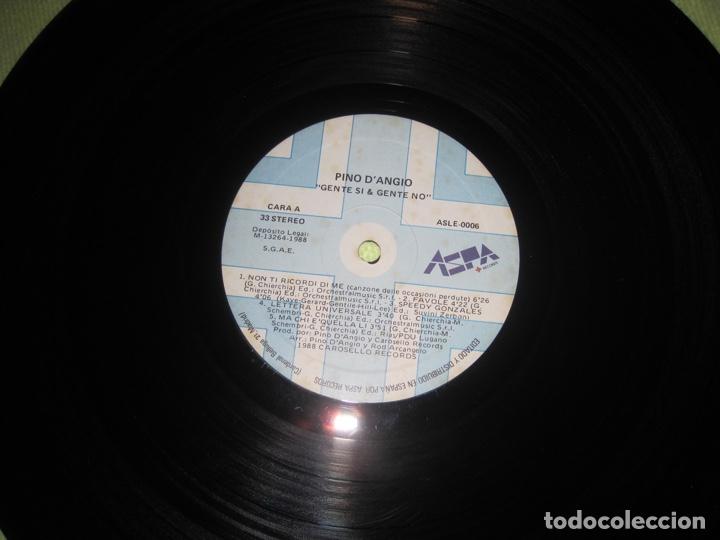 Discos de vinilo: Pino D&acute;angio Gente si y gente no Lp - Foto 4