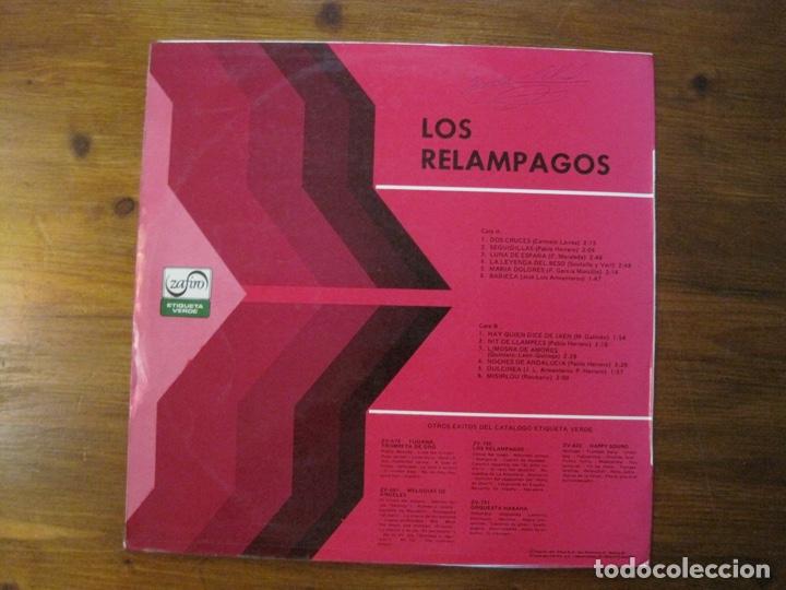 Discos de vinilo: Los rel&aacute;mpagos Lp - Foto 2