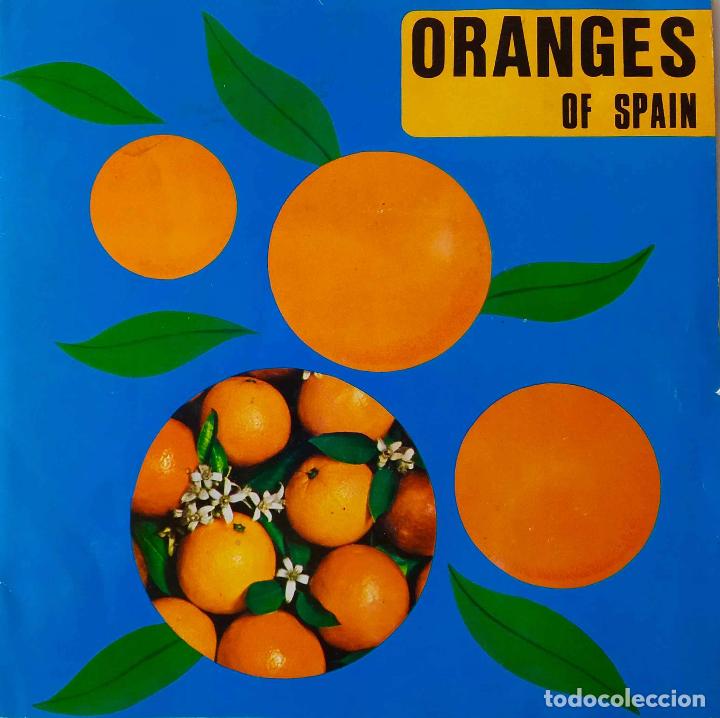 Discos de vinilo: MAGIC ORANGES OF SPAIN, PUBLICIDAD NARANJA ESPA&Ntilde;A. SINDICATO FRUTOS SERVICIO PROPAGANDA AGRIOS SPA