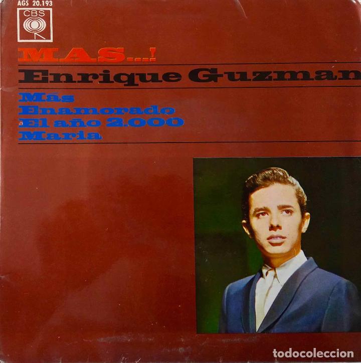 Discos de vinilo: ENRIQUE GUZMAN. MAS. EP ESPA&Ntilde;A - Foto 1