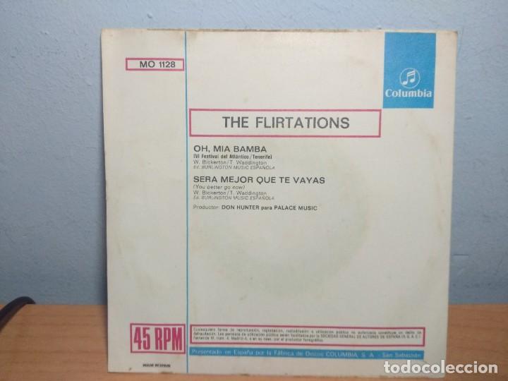 Discos de vinilo: SG THE FLIRTATIONS : OH MIA BAMBA - Foto 2