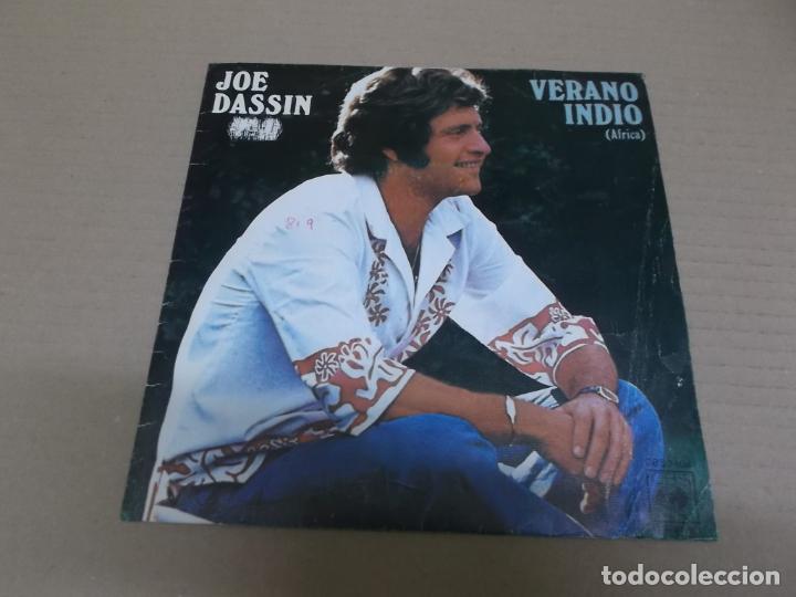 Discos de vinilo: JOE DASSIN (SINGLE) VERANO INDIO A&Ntilde;O 1975 - Foto 1