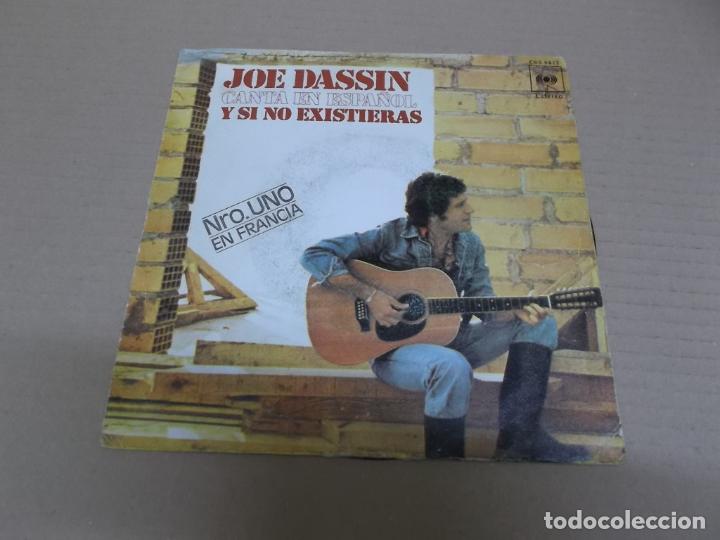 Discos de vinilo: JOE DASSIN (SINGLE) Y SI NO EXISTIERAS A&Ntilde;O 1976 - Foto 1