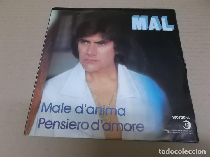 Discos de vinilo: MAL (SINGLE) MALE D&rsquo;ANIMA A&Ntilde;O 1979 - Foto 1