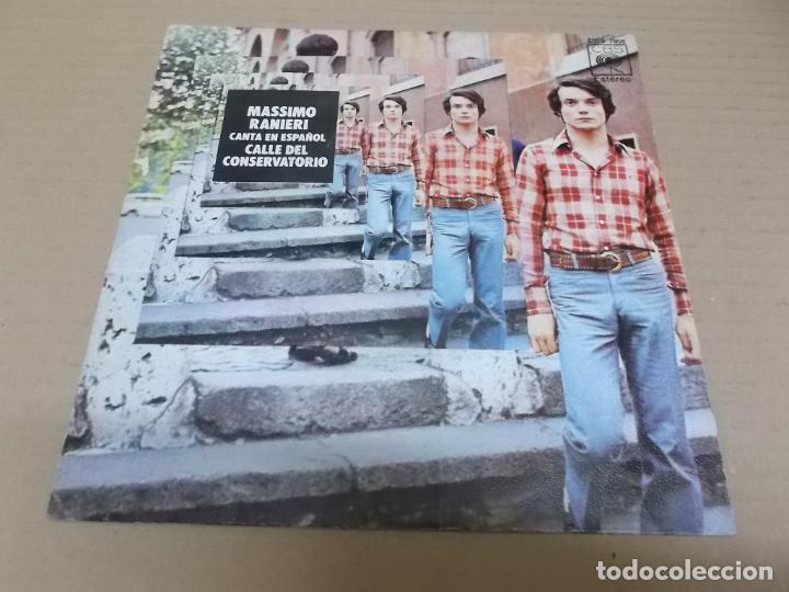 Discos de vinilo: MASSIMO RANIERI (SINGLE) CALLE DEL CONSERVATORIO A&Ntilde;O 1972 - Foto 1