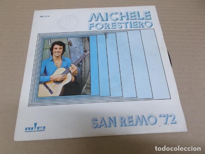 Discos de vinilo: MICHELE (SINGLE) FORESTIERO A&Ntilde;O 1972 - PROMOCIONAL - Foto 1
