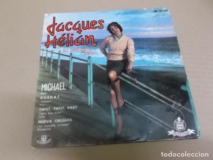 Discos de vinilo: JACQUES HELIAN (EP) MICHAEL A&Ntilde;O 1961 - Foto 1