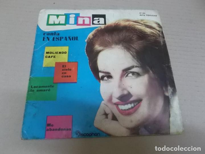 Discos de vinilo: MINA (EP) MOLIENDO CAFE A&Ntilde;O 1961 - Foto 1