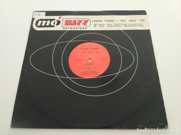 Discos de vinilo: Karen Young - Hot Shot 97 - Foto 1