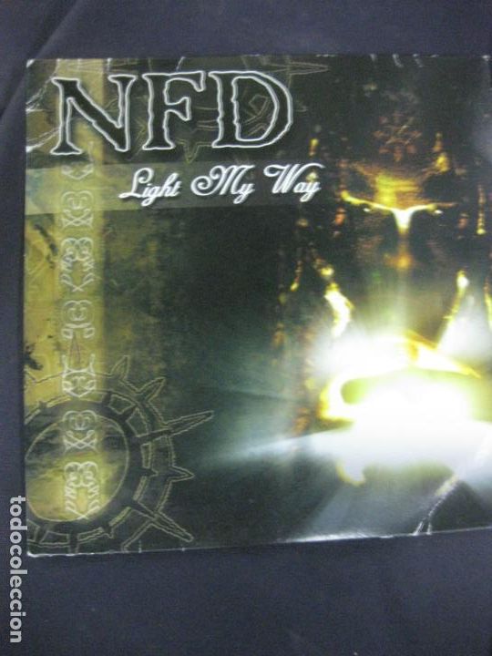 Discos de vinilo: NFD LIGHT MY WAY.SINGLE JUNGLE 2006. - Foto 1