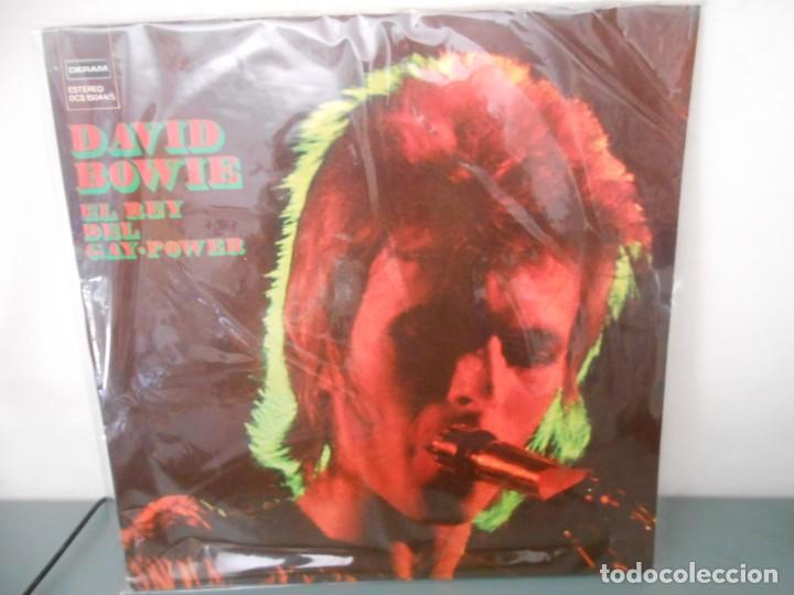 Discos de vinilo: DAVID BOWIE - EL REY DEL GAY POWER. 2 LPS - Foto 1