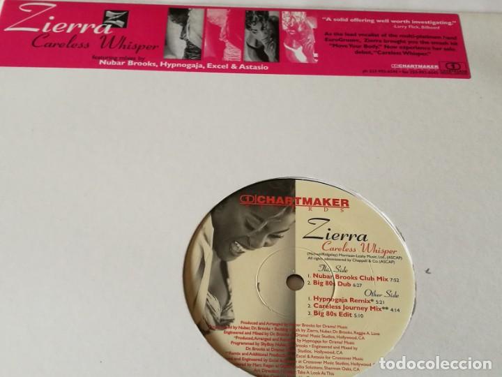 Discos de vinilo: Zierra - Careless Whisper - 1998 - Foto 1