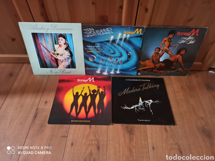 Discos de vinilo: BoneyM ALASKA DINARAMA MODERN TOLKING - Foto 1