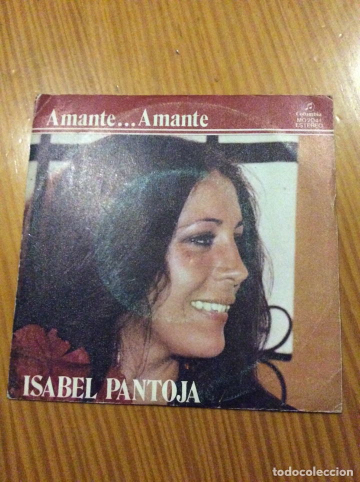 Discos de vinilo: Amante amante Isabel Pantoja - Foto 1