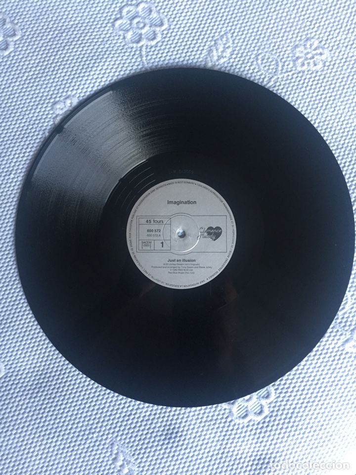 Discos de vinilo: Imagination - just an illusion / maxi - Foto 4