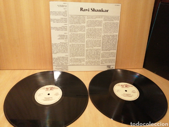 Discos de vinilo: Ravi Shankar. Alla Rakha, tabla. 2x Lps. - Foto 2