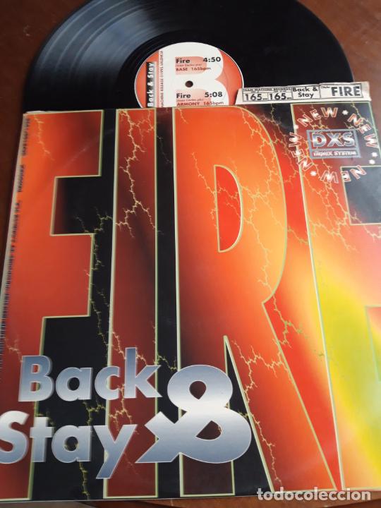 Discos de vinilo: Back & Stay &lrm;&ndash; Fire-ESPA&Ntilde;A-1995- Time Machine Records &lrm;&ndash; TM000MX-