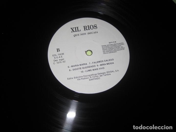 Discos de vinilo: Xil Rios Que non Decaia Lp - Foto 4