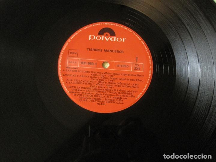 Discos de vinilo: TIERNOS MANCEBOS LP - Foto 3