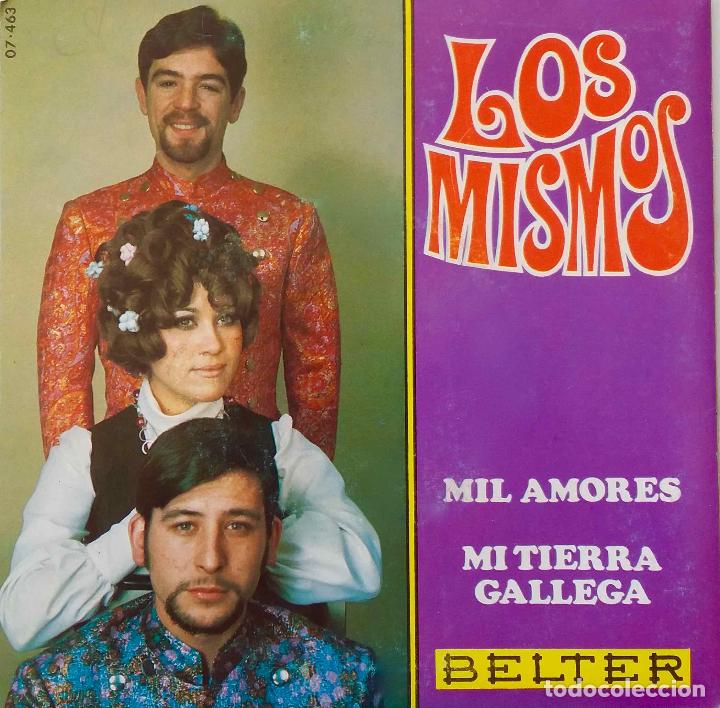 Discos de vinilo: LOS MISMOS, MIL AMORES. SINGLE - Foto 1