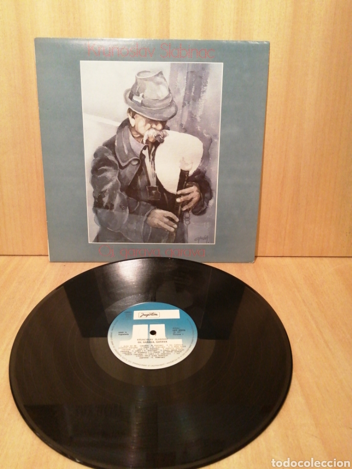 Disques de vinyle: Krunoslav Slabinac. Oj, garava, garava. M&uacute;sica de Croacia