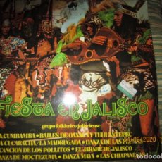 Discos de vinilo: GRUPO FOLKLORICO JALISCIENCE - FIESTA EN JALISCO LP - EDICION ESPAÑOLA - DIAL NEVADA DISCOS 1978 -. Lote 215876731