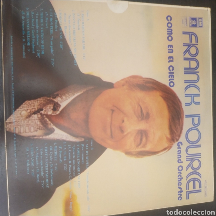 Discos de vinilo: Franck Pourcel. C&oacute;mo el cielo - Foto 1