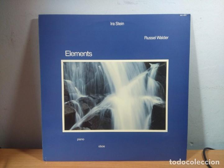 Discos de vinilo: LP IRA STEIN & RUSSEL WALDER : ELEMENTS ( WINDHAM HILL RECORDS ) - Foto 1