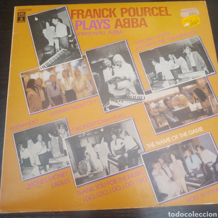 Discos de vinilo: Frank pourcel plays ABBA - Foto 1