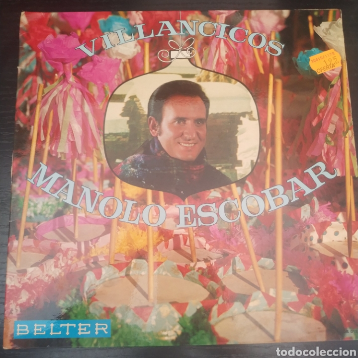 villancicos-manolo-escobar-comprar-discos-lp-vinilos-de-m-sica