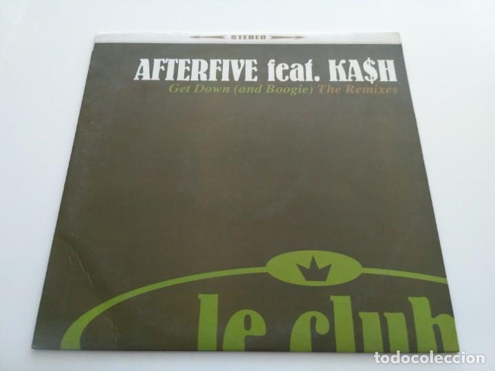 Discos de vinilo: Afterfive Feat. Ka$h - Get Down (And Boogie) (The Remixes) - Foto 1
