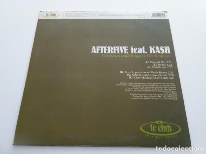 Discos de vinilo: Afterfive Feat. Ka$h - Get Down (And Boogie) (The Remixes) - Foto 2