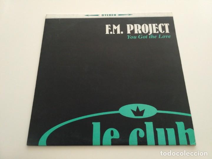 Discos de vinilo: F.M. Project - You Got The Love - Foto 1