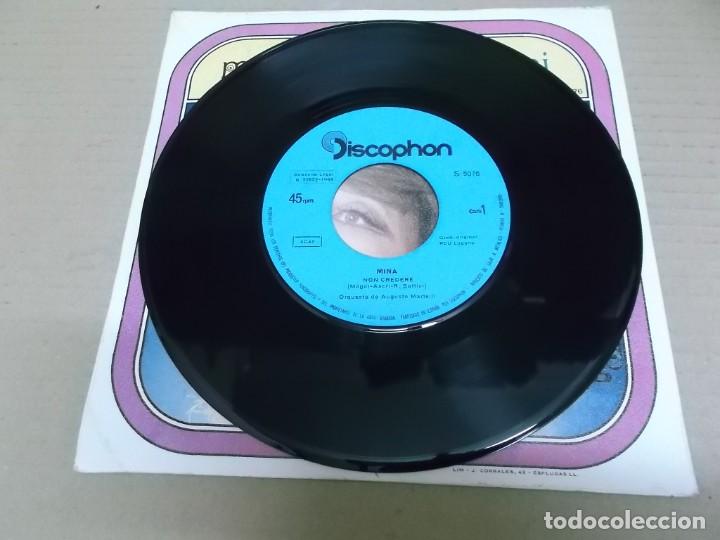 Discos de vinilo: MINA (SINGLE) NON CREDERE A&Ntilde;O 1969 - Foto 2