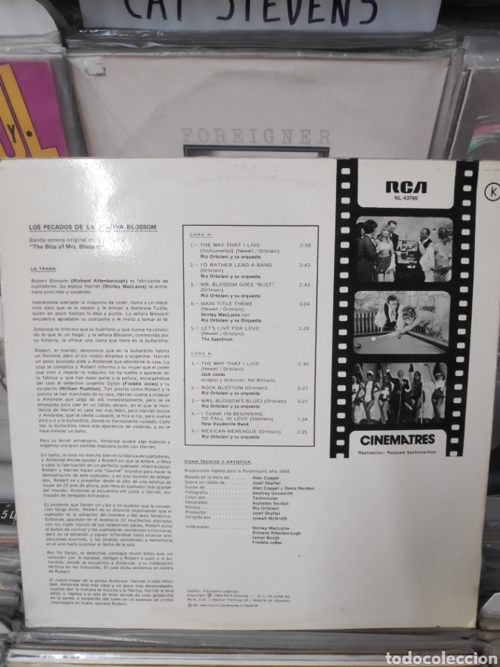 Discos de vinilo: Los pecados de la se&ntilde;ora blossom - Foto 2