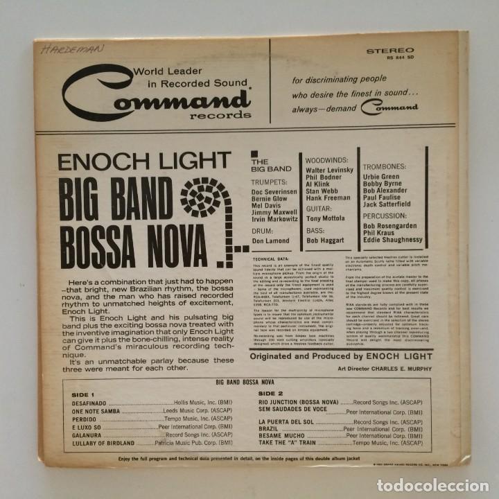 Discos de vinilo: Enoch Light &ndash; Big Band Bossa Nova USA 1962 COMMAND - Foto 2