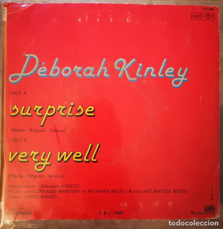 Discos de vinilo: DEBORAH KINLEY - VINILO SINGLE 45 rpm - Foto 2