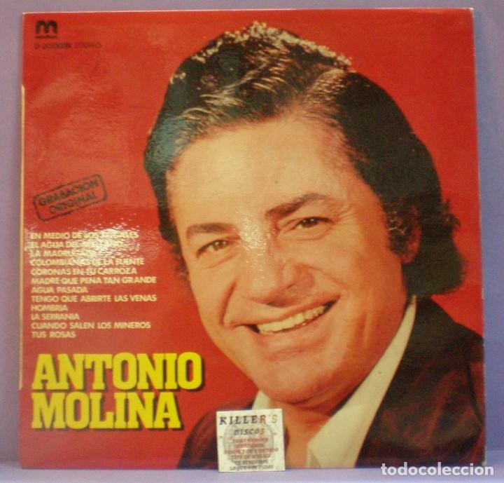 Discos de vinilo: Antonio Molina - LP DISCOPHON 1981 - Foto 1