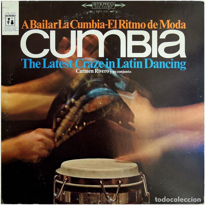 Discos de vinil: Carmen Rivero y su Conjunto - Cumbia - Lp US - Caytronics CYS 1112