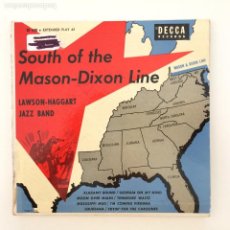 Discos de vinilo: LAWSON-HAGGART JAZZ BAND – SOUTH OF THE MASON-DIXON LINE 2 EPS USA 1954 DECCA. Lote 215950616