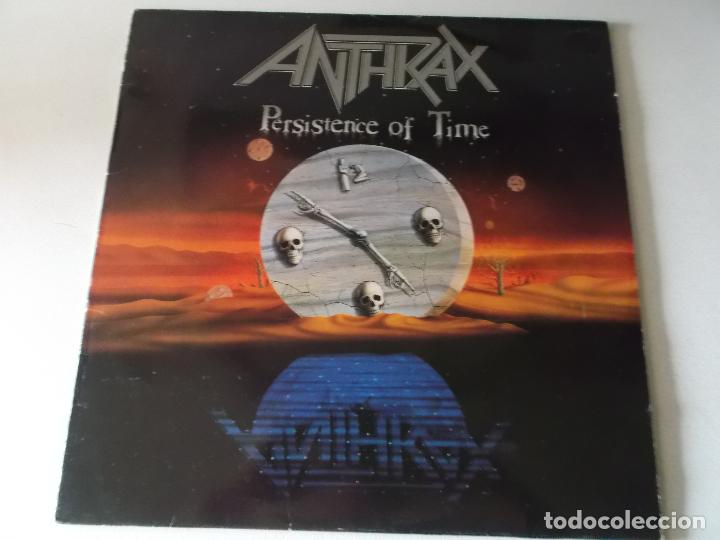 Discos de vinilo: anthrax persistence of time, EDICION ESPA&Ntilde;OLA - Foto 2