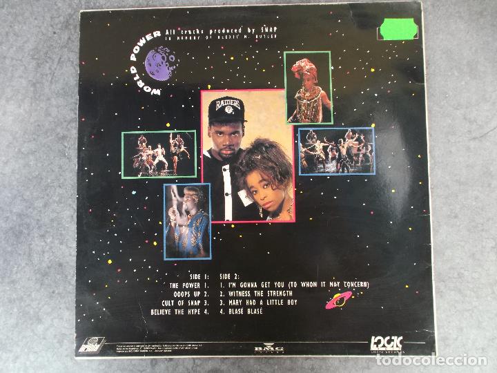 Discos de vinilo: SNAP. WORLD POWER. lp - Foto 5