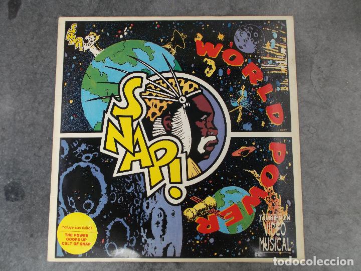 Discos de vinilo: SNAP. WORLD POWER. lp - Foto 1