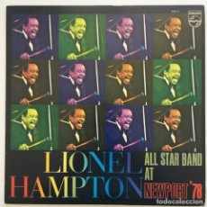 Discos de vinilo: LIONEL HAMPTON ALL STAR BAND – AT NEWPORT '78, JAPAN 1980 PHILIPS