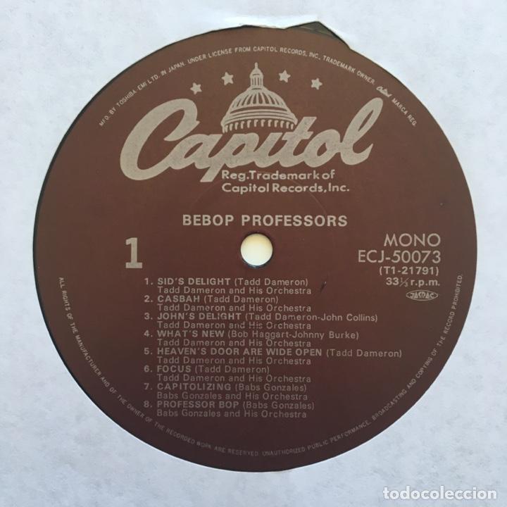 Discos de vinilo: Various &ndash; Bebop Professors, Japan Capitol Records - Foto 4