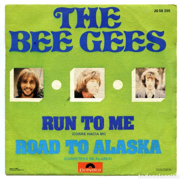 Discos de vinilo: THE BEE GEES, RUN TO ME. SINGLE. - Foto 1