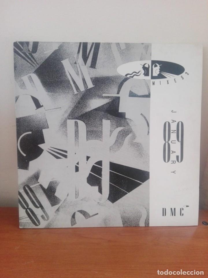 Discos de vinilo: DMC ..- JANUARY 89 -MIXES 2 -LP - Foto 1